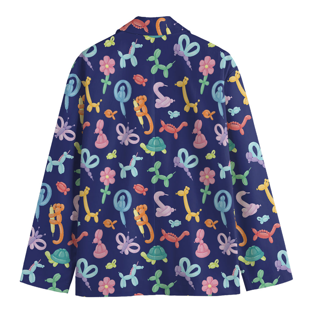 Animal Balloon Pattern Print Men's Blazer