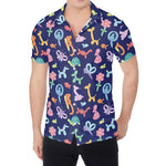 Animal Balloon Pattern Print Men's Shirt