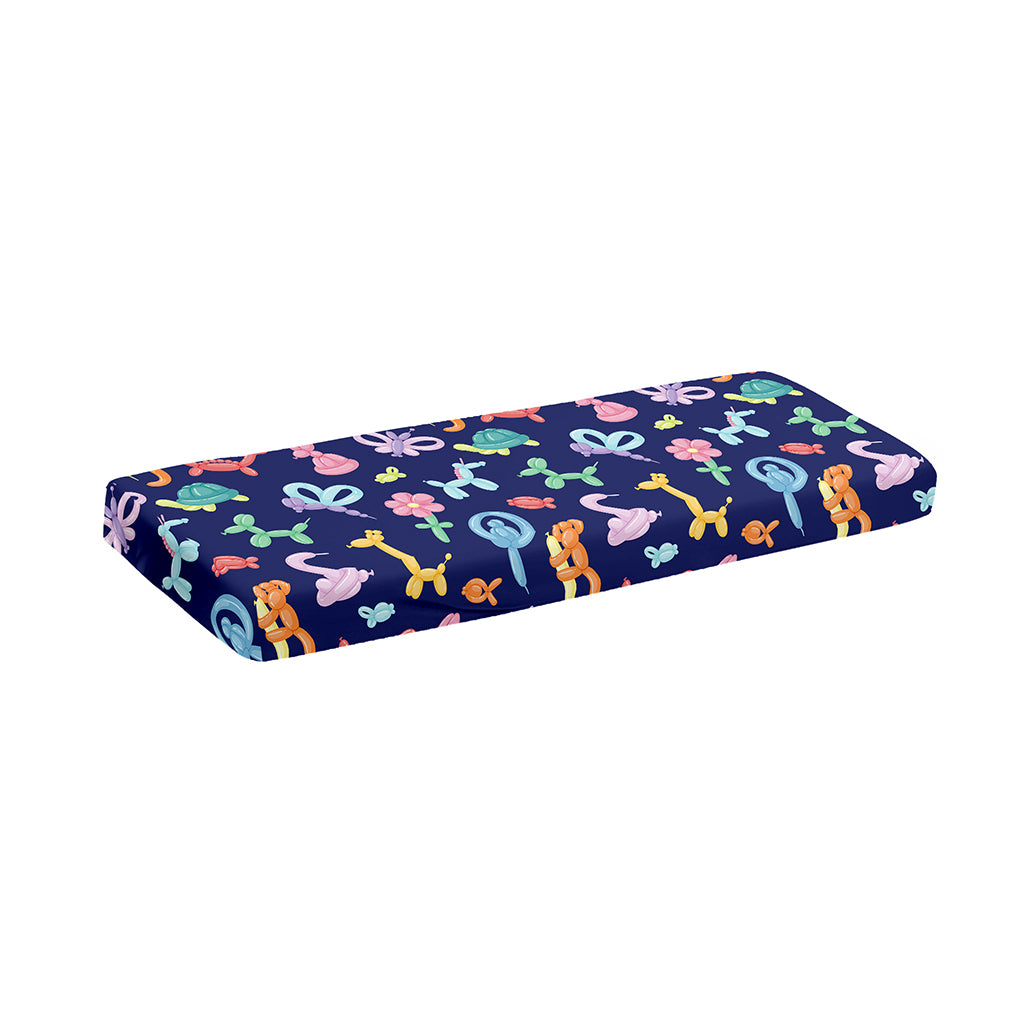 Animal Balloon Pattern Print Piano Keyboard Cover
