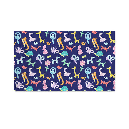 Animal Balloon Pattern Print Polyester Flag