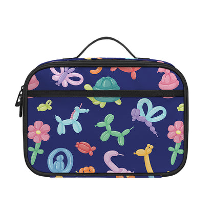Animal Balloon Pattern Print Portable Lunch Bag