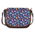 Animal Balloon Pattern Print Saddle Bag