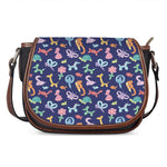 Animal Balloon Pattern Print Saddle Bag