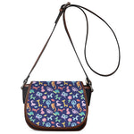 Animal Balloon Pattern Print Saddle Bag