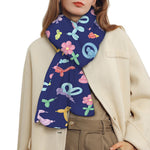 Animal Balloon Pattern Print Scarf