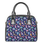 Animal Balloon Pattern Print Shoulder Handbag