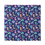 Animal Balloon Pattern Print Silk Bandana