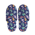 Animal Balloon Pattern Print Slippers