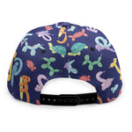 Animal Balloon Pattern Print Snapback Cap