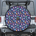 Animal Balloon Pattern Print Tire Cover With Camera Hole