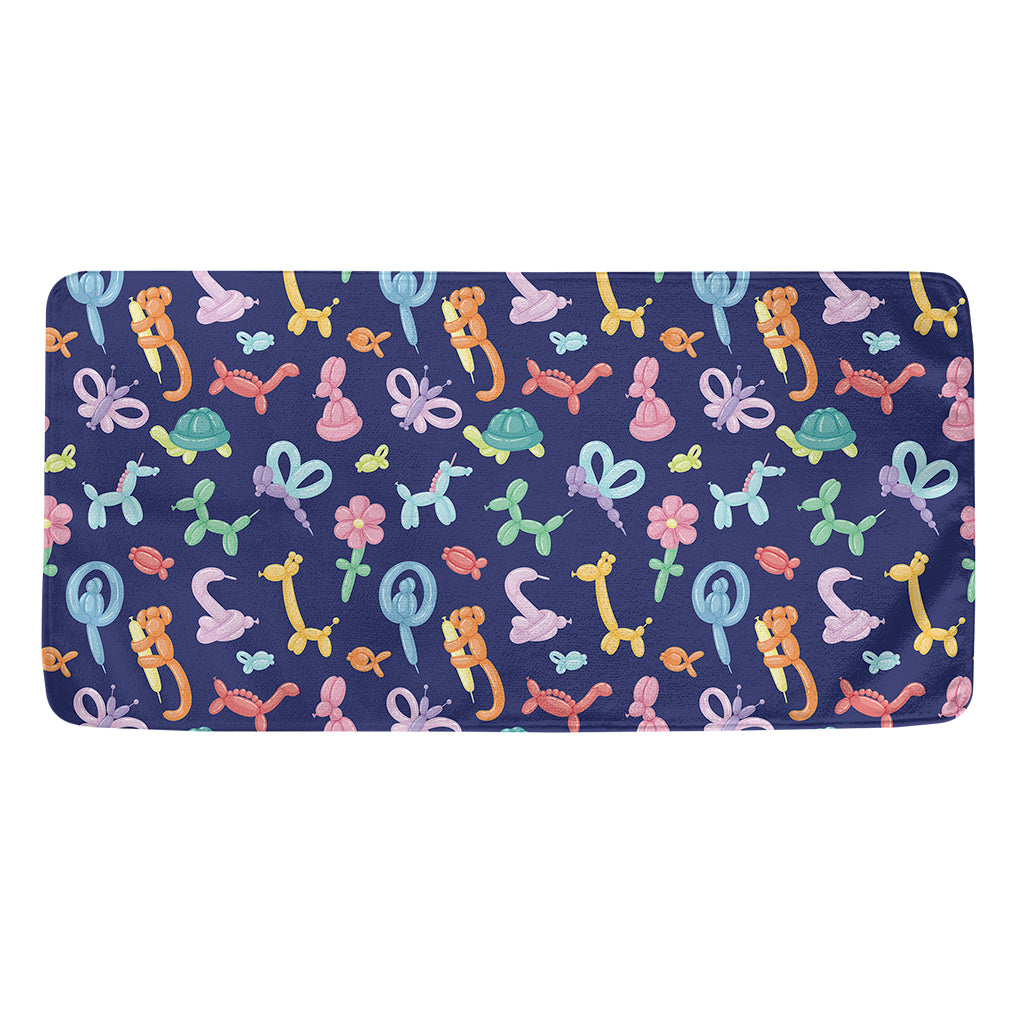 Animal Balloon Pattern Print Towel