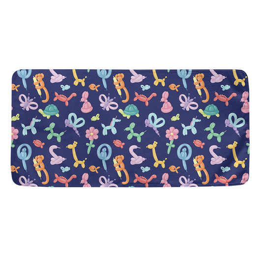 Animal Balloon Pattern Print Towel