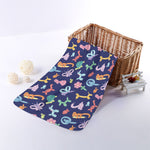 Animal Balloon Pattern Print Towel