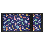 Animal Balloon Pattern Print Trifold Wallet