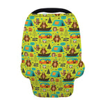 Animal Camping Pattern Print Baby Seat Cover