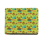 Animal Camping Pattern Print Bifold Wallet