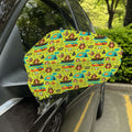 Animal Camping Pattern Print Car Side Mirror Covers