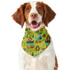 Animal Camping Pattern Print Dog Bandana