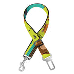 Animal Camping Pattern Print Dog Seat Belt