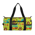 Animal Camping Pattern Print Gym Bag
