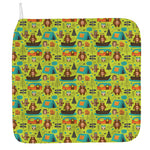 Animal Camping Pattern Print Hand Towel