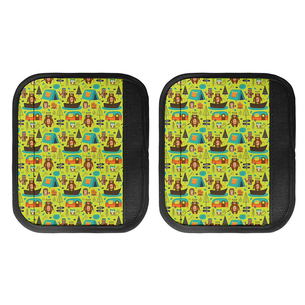 Animal Camping Pattern Print Handle Covers