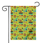 Animal Camping Pattern Print House Flag