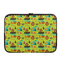 Animal Camping Pattern Print Laptop Sleeve