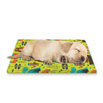 Animal Camping Pattern Print Pet Cooling Mat Cover
