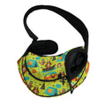 Animal Camping Pattern Print Pet Sling Carrier