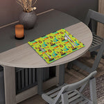 Animal Camping Pattern Print Placemat