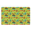 Animal Camping Pattern Print Polyester Doormat