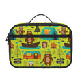 Animal Camping Pattern Print Portable Lunch Bag