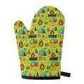 Animal Camping Pattern Print Single Oven Mitt