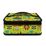 Animal Camping Pattern Print Small Lunch Bag