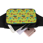 Animal Camping Pattern Print Waist Bag
