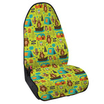 Animal Camping Pattern Print Waterproof Car Seat Cover