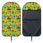 Animal Camping Pattern Print Waterproof Car Seat Cover