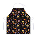 Animal Wizard Pattern Print Adjustable Apron