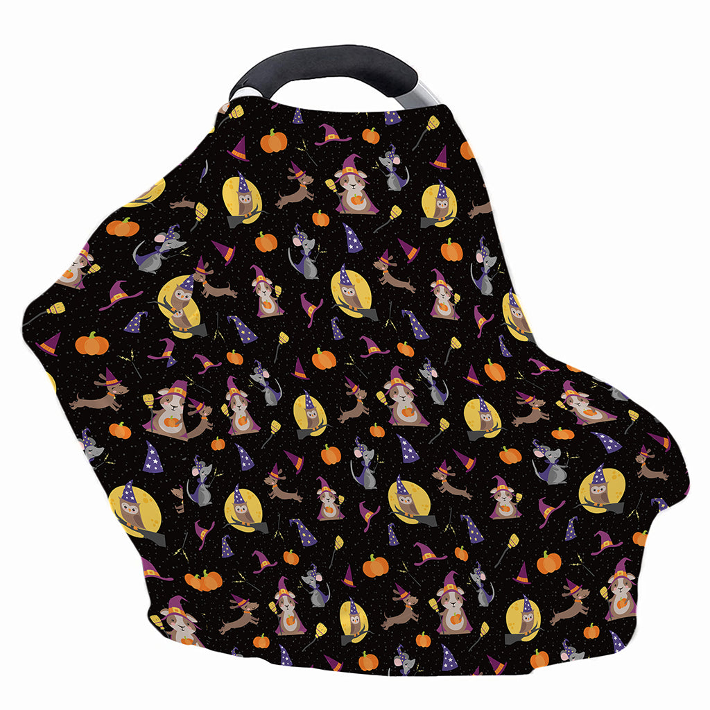 Animal Wizard Pattern Print Baby Seat Cover