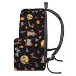 Animal Wizard Pattern Print Backpack