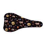 Animal Wizard Pattern Print Bicycle Seat Cover