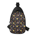 Animal Wizard Pattern Print Sling Bag
