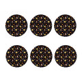 Animal Wizard Pattern Print Coaster Set
