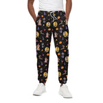 Animal Wizard Pattern Print Cotton Pants