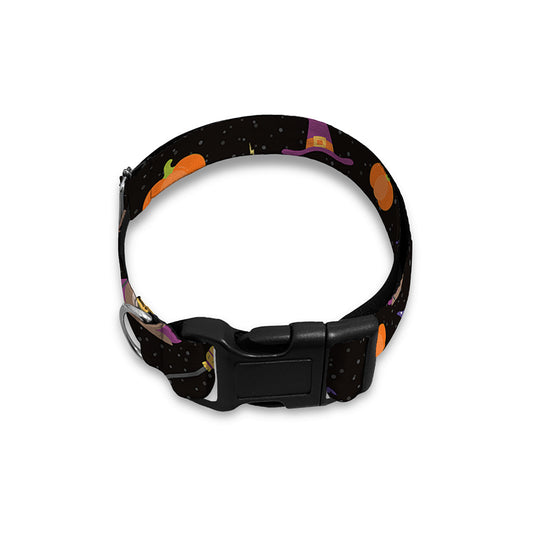 Animal Wizard Pattern Print Dog Collar