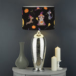 Animal Wizard Pattern Print Drum Lamp Shade