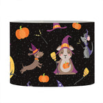 Animal Wizard Pattern Print Drum Lamp Shade