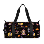 Animal Wizard Pattern Print Gym Bag