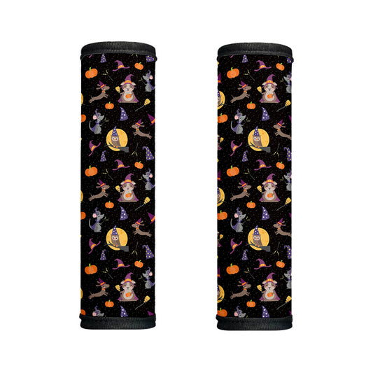Animal Wizard Pattern Print Handle Covers